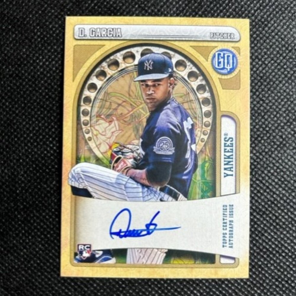 2021 Topps Gypsy Queen #GQA-DG DEIVI GARCIA Rookie Auto New York Yankees